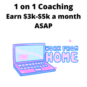 1 on 1 Coaching - Earn $3k-$5k a month - Unique Method Thumbnail